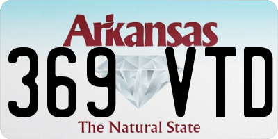 AR license plate 369VTD