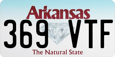 AR license plate 369VTF
