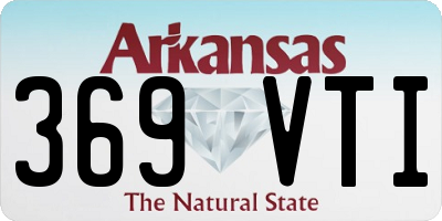 AR license plate 369VTI