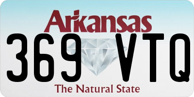 AR license plate 369VTQ