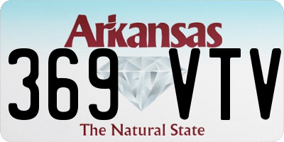 AR license plate 369VTV