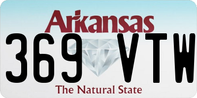 AR license plate 369VTW