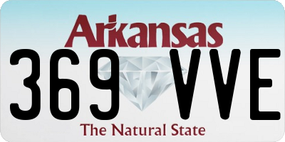 AR license plate 369VVE
