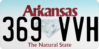 AR license plate 369VVH