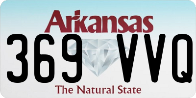 AR license plate 369VVQ