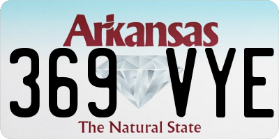 AR license plate 369VYE