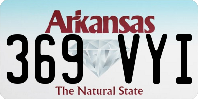 AR license plate 369VYI