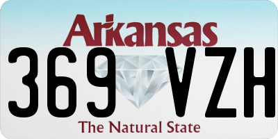 AR license plate 369VZH