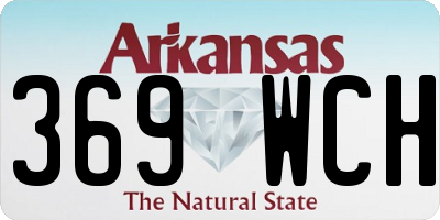 AR license plate 369WCH