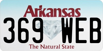 AR license plate 369WEB