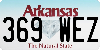 AR license plate 369WEZ