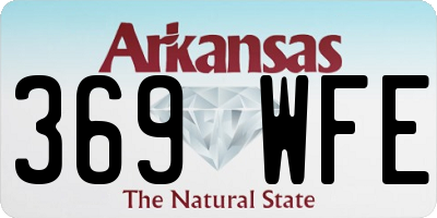 AR license plate 369WFE