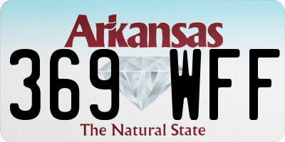 AR license plate 369WFF