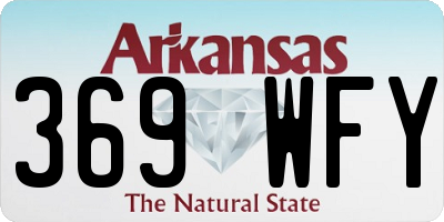 AR license plate 369WFY