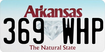 AR license plate 369WHP