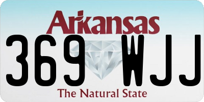 AR license plate 369WJJ