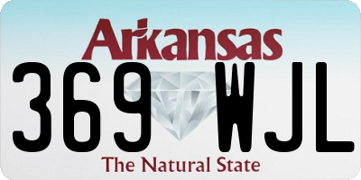 AR license plate 369WJL