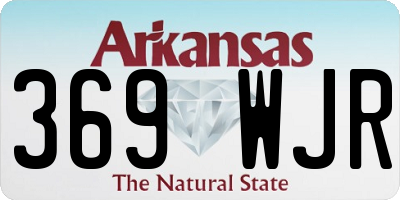 AR license plate 369WJR