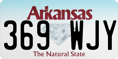 AR license plate 369WJY