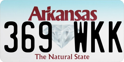 AR license plate 369WKK