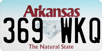 AR license plate 369WKQ