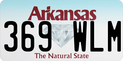 AR license plate 369WLM