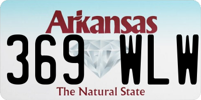 AR license plate 369WLW