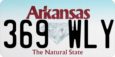 AR license plate 369WLY