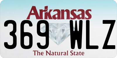 AR license plate 369WLZ