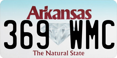 AR license plate 369WMC