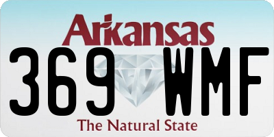 AR license plate 369WMF