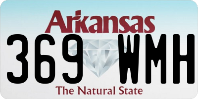 AR license plate 369WMH