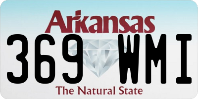 AR license plate 369WMI