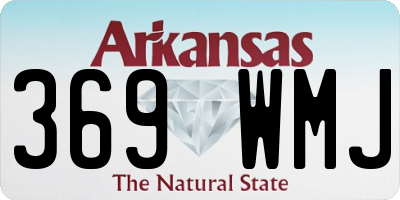 AR license plate 369WMJ