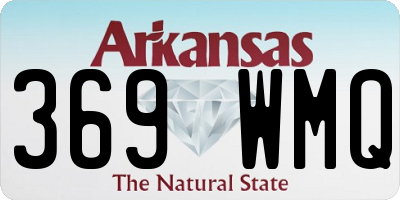 AR license plate 369WMQ
