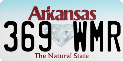 AR license plate 369WMR