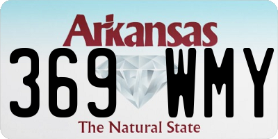 AR license plate 369WMY