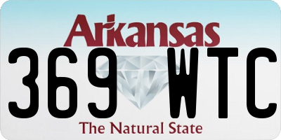 AR license plate 369WTC