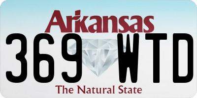 AR license plate 369WTD