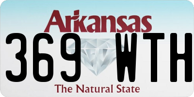 AR license plate 369WTH