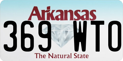 AR license plate 369WTO