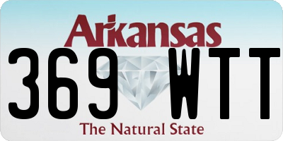 AR license plate 369WTT
