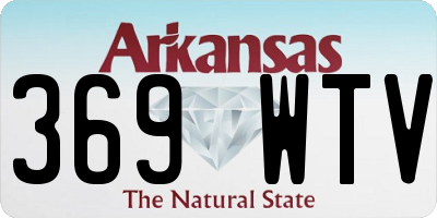AR license plate 369WTV