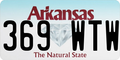 AR license plate 369WTW