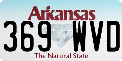 AR license plate 369WVD