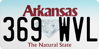 AR license plate 369WVL