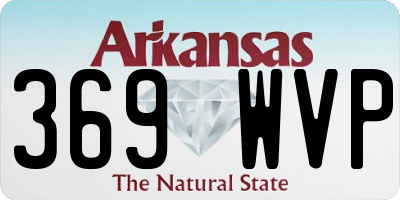 AR license plate 369WVP