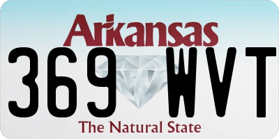 AR license plate 369WVT