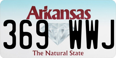 AR license plate 369WWJ