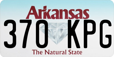 AR license plate 370KPG